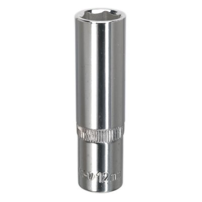 Sealey Premier Fully Polished Deep Socket 3/8