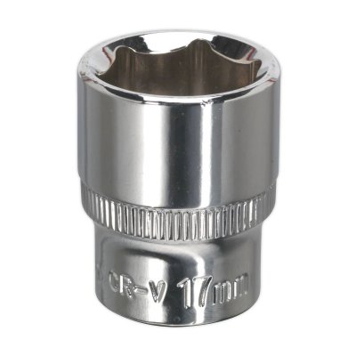 Sealey Premier Fully Polished Socket 3/8