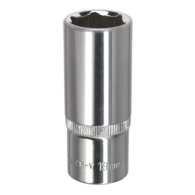 Sealey Premier Fully Polished Socket 3/8