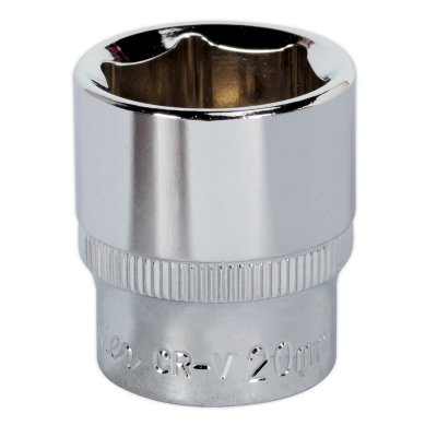 Sealey Premier Fully Polished Socket 3/8