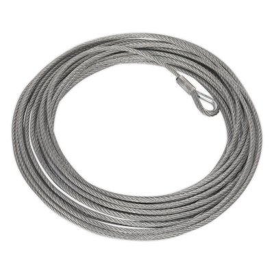 Sealey Wire Rope for SWR4300 & SRW5450 9.2mm x 26m