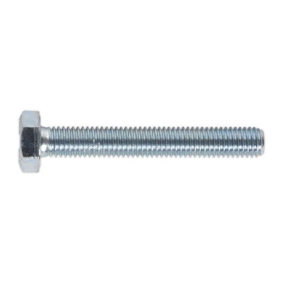 Sealey 8.8 Zinc Plated HT Setscrew M10 x 70mm, DIN 933 - Pack of 25