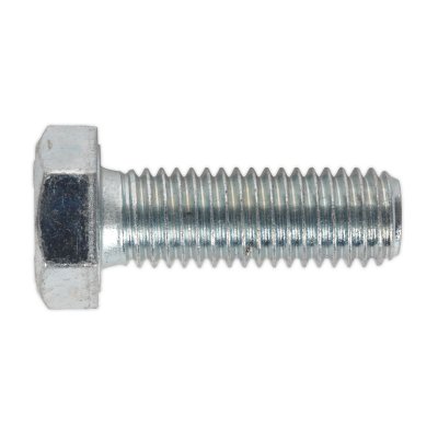 Sealey 8.8 Zinc Plated HT Setscrew M12 x 35mm, DIN 933 - Pack of 25