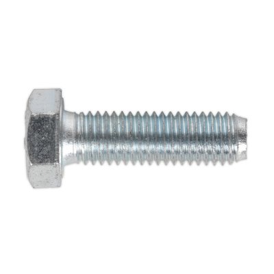 Sealey 8.8 Zinc Plated HT Setscrew M12 x 40mm, DIN 933 - Pack of 25