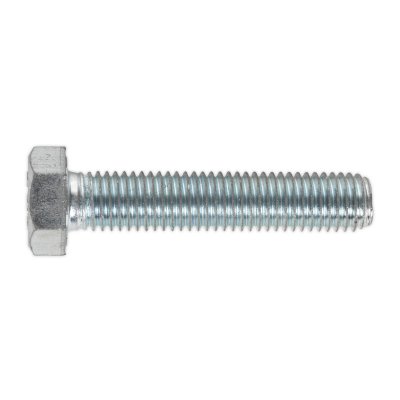 Sealey 8.8 Zinc Plated HT Setscrew M14 x 70mm, DIN 933 - Pack of 10