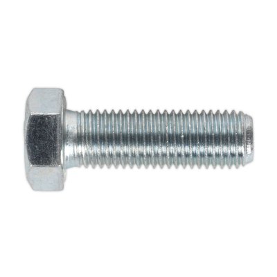 Sealey 8.8 Zinc Plated HT Setscrew M16 x 50mm, DIN 933 - Pack of 10