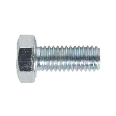 Sealey 8.8 Zinc Plated HT Setscrew M5 x 12mm, DIN 933 - Pack of 50