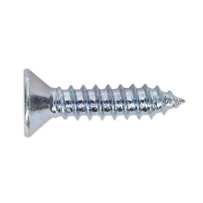 Sealey Self-Tapping Countersunk Pozi Screw 4.2 x 19mm, DIN 7982 - Pack of 100