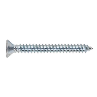 Sealey Self-Tapping Countersunk Pozi Screw 4.2 x 38mm, DIN 7982 - Pack of 100