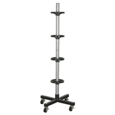 Sealey Wheel Storage Trolley 100kg Capacity