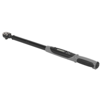 Sealey Premier Black Digital Torque Wrench with Angle Function 1/2