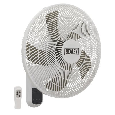 Sealey 3-Speed Wall Fan with Remote Control 18