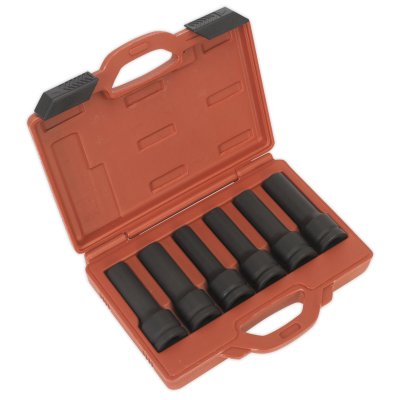 Sealey Impact & TRX-Star* Female Deep Socket Set 3/4