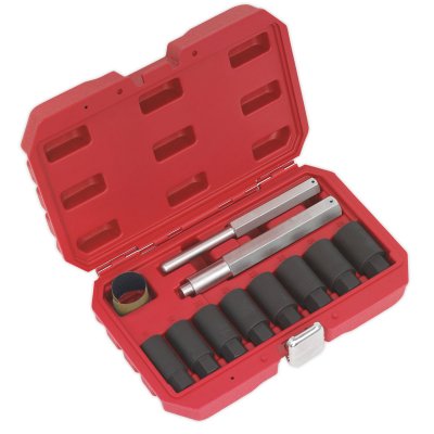 Sealey Locking Wheel Nut Removal Set 10pc