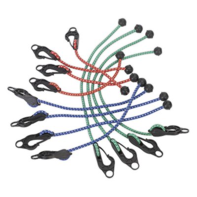 Sealey Assorted Tarpaulin Cord Set 12pc