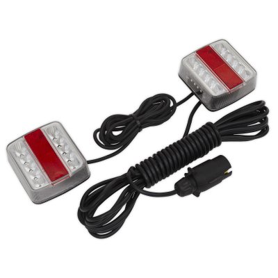 Sealey Rear Lighting Set Magnetic LED 12V