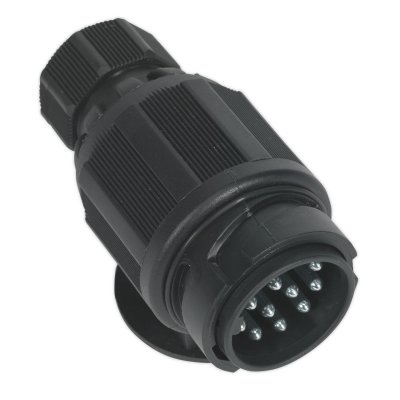 Sealey Towing Plug 13-Pin Euro Plastic 12V Twin Inlet