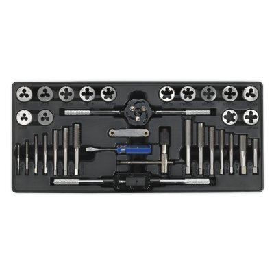 Sealey Premier Tap & Die Set with Tool Tray 33pc