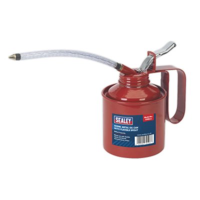 Sealey Metal Oil Can with Flexible Spout 500ml