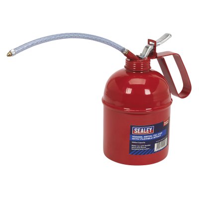 Sealey Metal Oil Can with Flexible Spout 1000ml