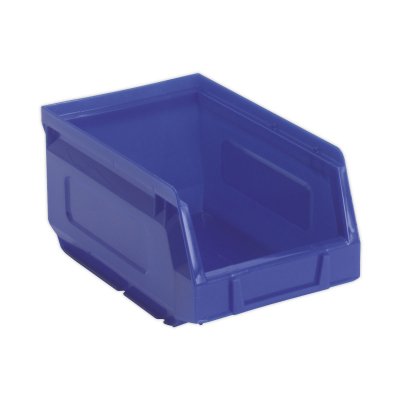 Sealey Plastic Storage Bin 105 x 165 x 85mm, Blue - Pack of 48