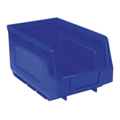 Sealey Plastic Storage Bin 150 x 240 x 130mm, Blue - Pack of 38