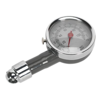 Sealey Dial Type Pressure Gauge 0-100psi