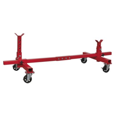 Sealey Adjustable 2-Post Vehicle Moving Dolly 900kg Capacity