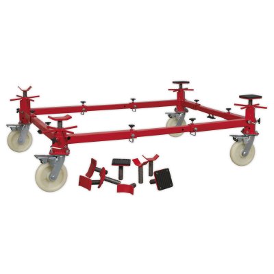 Sealey Adjustable 4-Post Vehicle Moving Dolly 900kg Capacity