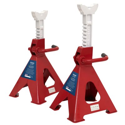 Sealey Ratchet Type Axle Stands (Pair) 6 Tonne Capacity per Stand