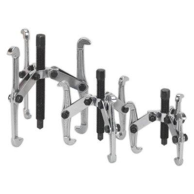 Sealey Triple Leg Gear Reversible Puller Set 3pc