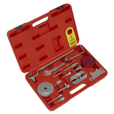 Sealey Diesel Engine Timing Tool Kit for Fiat, Ford, Iveco, PSA - 2.2D, 2.3D, 3.0D - Belt/Chain Drive