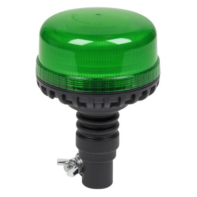 Sealey Warning Beacon with Flexible Spigot Fixing SMD LED 12/24V - Green