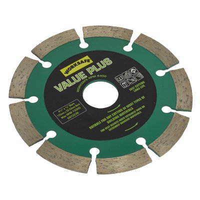 Sealey Worksafe Value Plus Diamond Blade 115 x 22mm