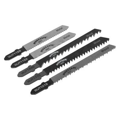 Sealey Worksafe Assorted Jigsaw Blades - Pack of 5