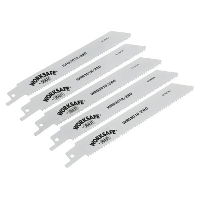 Sealey Worksafe Reciprocating Saw Blade 280mm 10tpi - Pack of 5