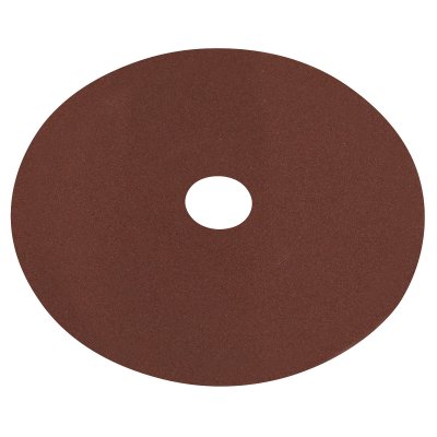 Sealey Worksafe 100mm Fibre Backed Sanding Disc 120Grit - Pack of 25