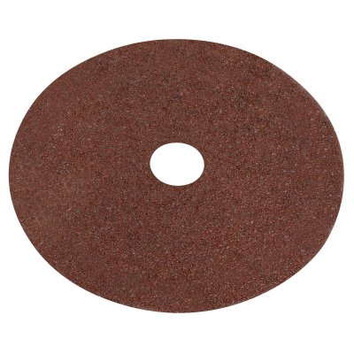 Sealey Worksafe 100mm Fibre Backed Sanding Disc 24Grit - Pack of 25