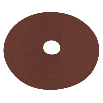 Sealey Worksafe 125mm Fibre Backed Sanding Disc 120Grit - Pack of 25