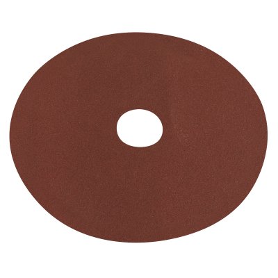 Sealey Worksafe 125mm Fibre Backed Sanding Disc 80Grit - Pack of 25