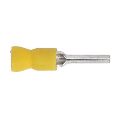 Sealey Easy-Entry Pin Terminal 14 x 2.9mm, Yellow - Pack of 100