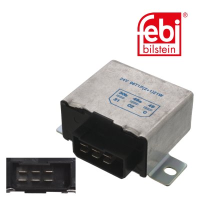 Turn Indicator Relay - Febi 43748 - Pack Size: 1