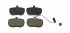 DT Spare Parts -  Disc brake pad kit - 7.92609 - 1 Pack