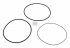 Seal ring kit, black DT Spare Parts 4.90187