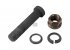 Wheel bolt, complete M22 x 1,5, Lu: 105 mm, SW: 30, L: 115,5 mm, 10.9 DT Spare Parts 4.90582 (10 pieces)