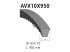 DT Spare Parts - V-belt - 2.21068