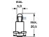 DT Spare Parts - Socket bulb - 2.27221 - 100 Pack