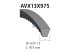 DT Spare Parts - V-belt - 3.34247