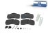 DT Spare Parts - Disc brake pad kit - 3.96405