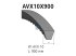 DT Spare Parts - V-belt - 4.80611